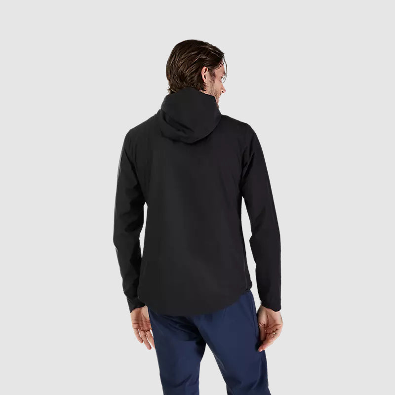 Chaqueta Cortavientos Ranger Negro Fox