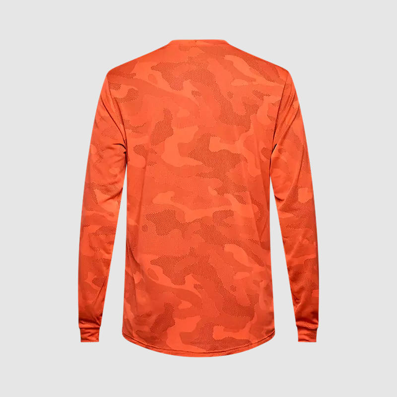Polera Bicicleta Ranger TruDri™ Manga Larga Naranjo Fox