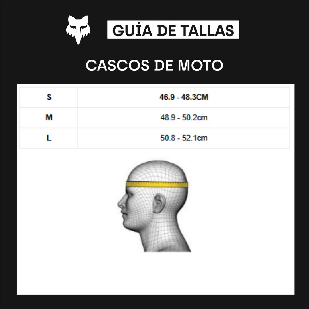 Casco Moto Niño V1 Yorr Multicolor Fox