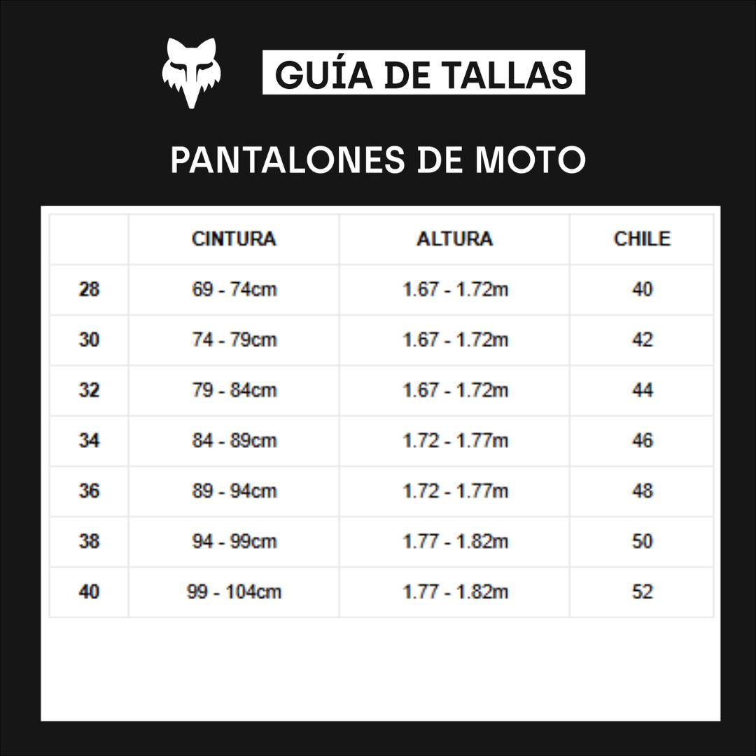 Pantalon Moto 180 Bnkr Camo Negro Fox