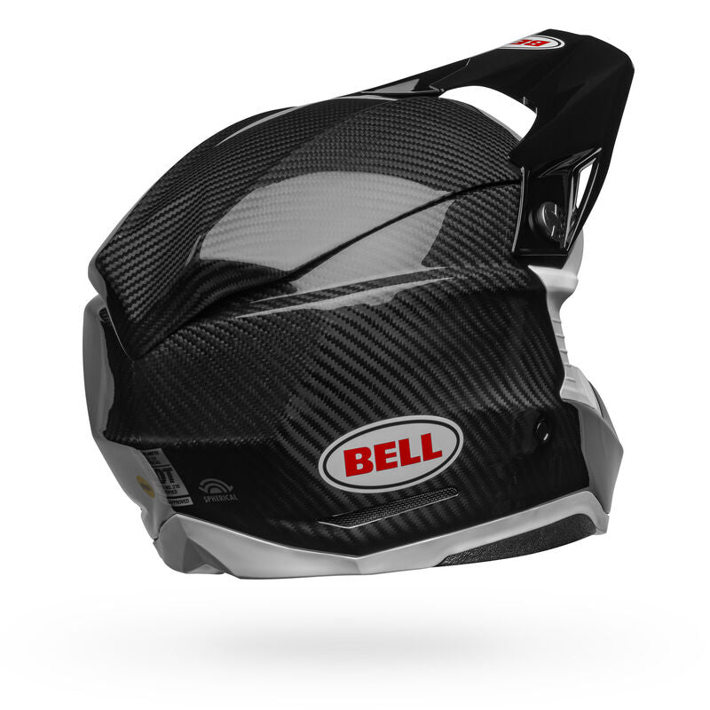 Casco Moto Bell Spherical Moto-10 Negro