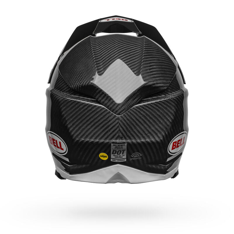 Casco Moto Bell Spherical Moto-10 Negro