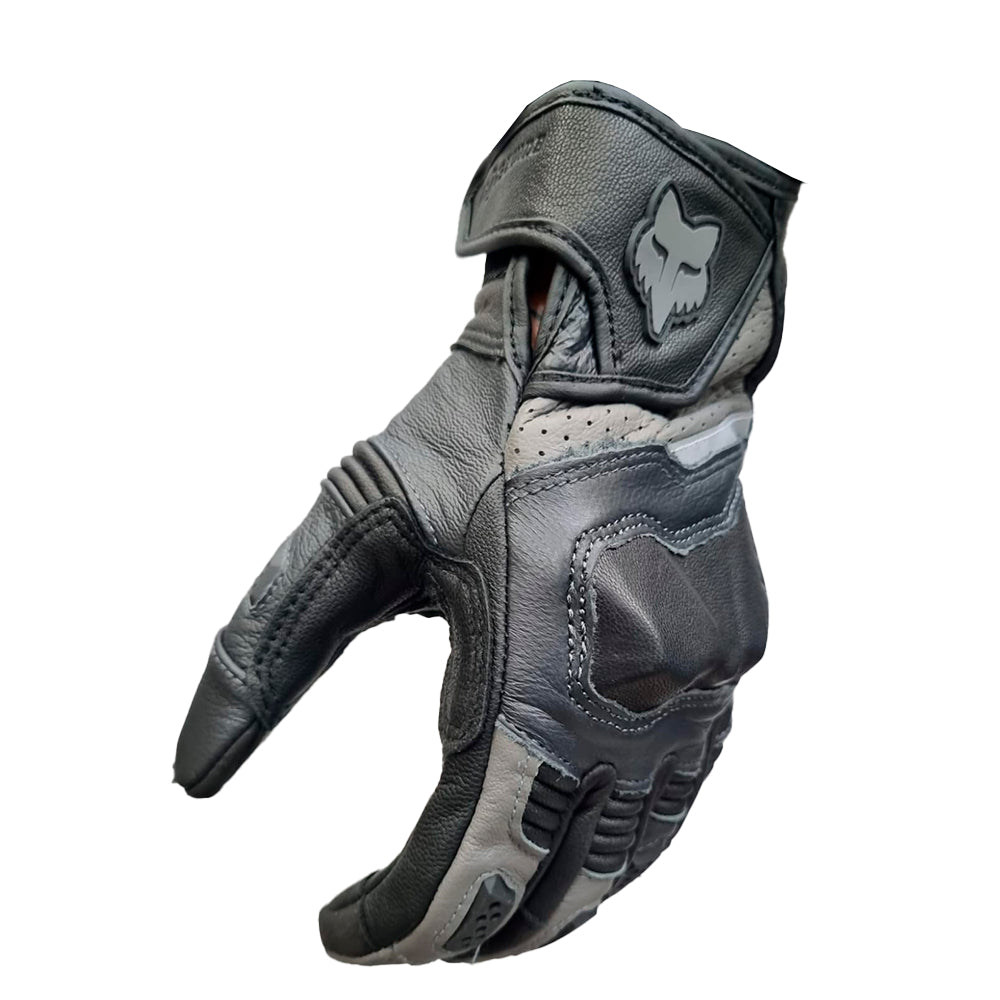 Guantes Moto Bomber Pro Gris Fox