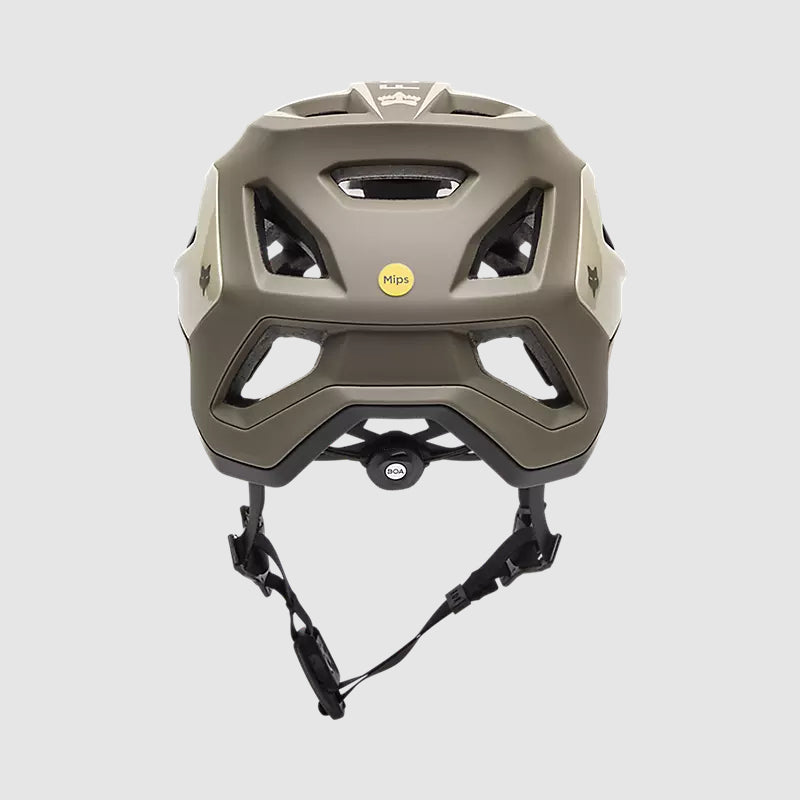 Casco Bicicleta New Speedframe Pro Defy Crema Fox