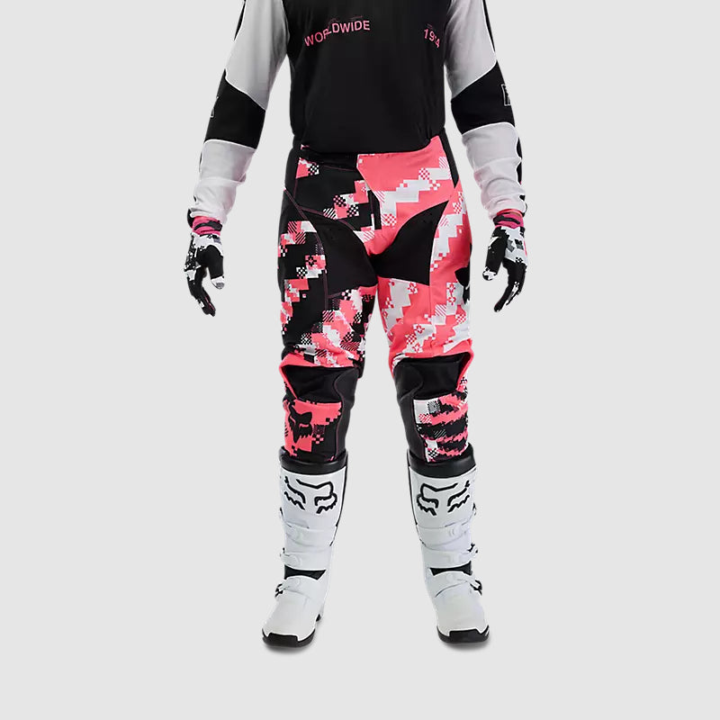 Pantalon Moto 180 Digi Image Rosado Fox