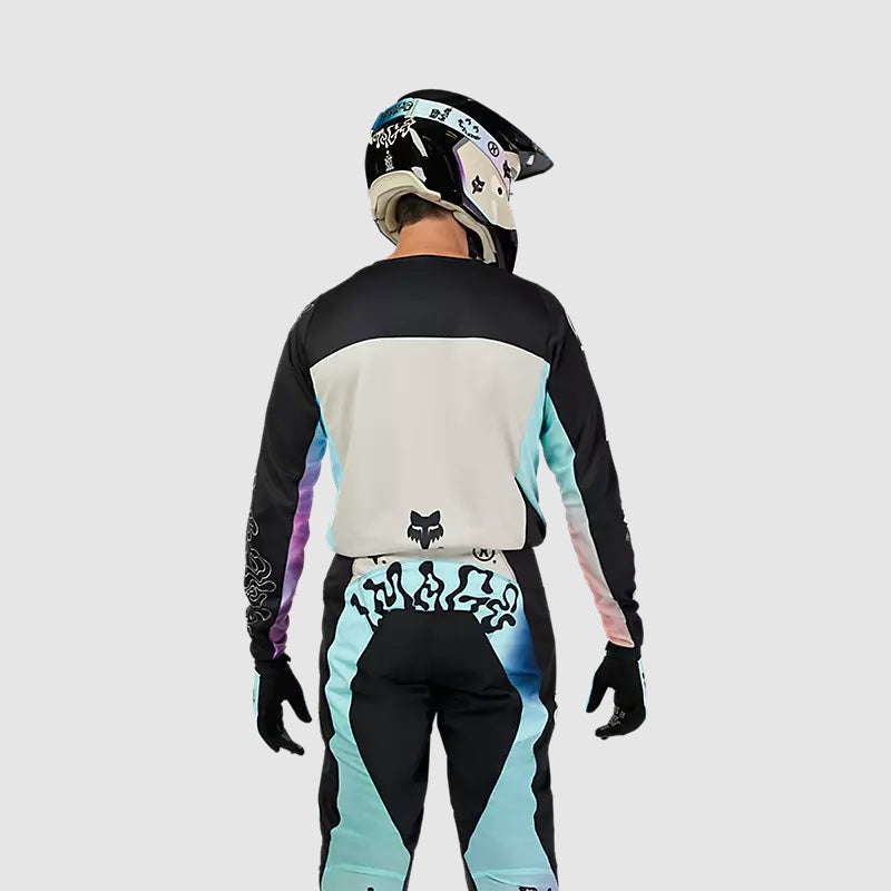 Polera Moto 180 Hello Future Negro Fox