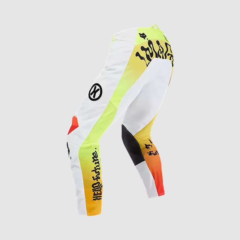 Pantalon Moto 180 Hello Future Blanco Fox