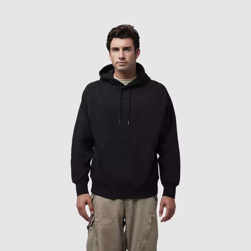Poleron Lifestyle Moto-X Oversized Negro Fox