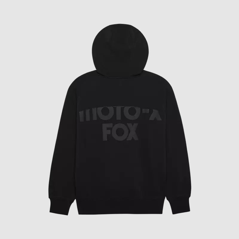 Poleron Lifestyle Moto-X Oversized Negro Fox