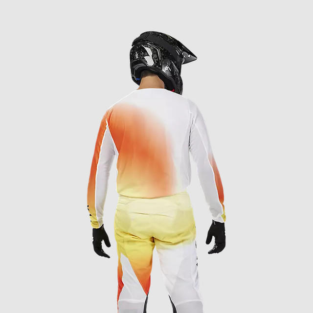 Polera Moto Air Haze 180 Blanco Fox