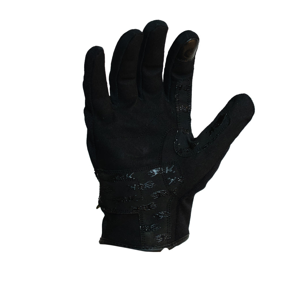 Guantes Moto Calle Citycore Apex Negro Verde KMZ