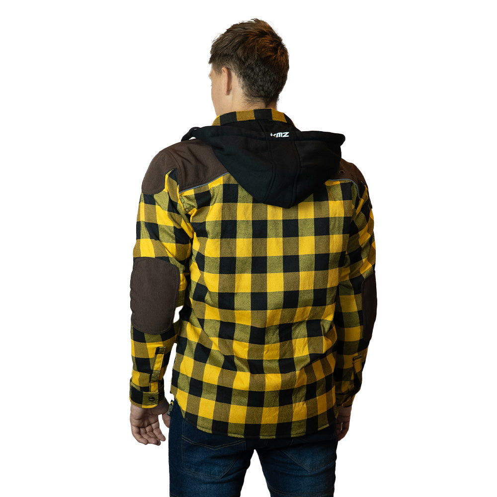 Chaqueta Moto Calle Outrider Horizon Amarillo Kmz