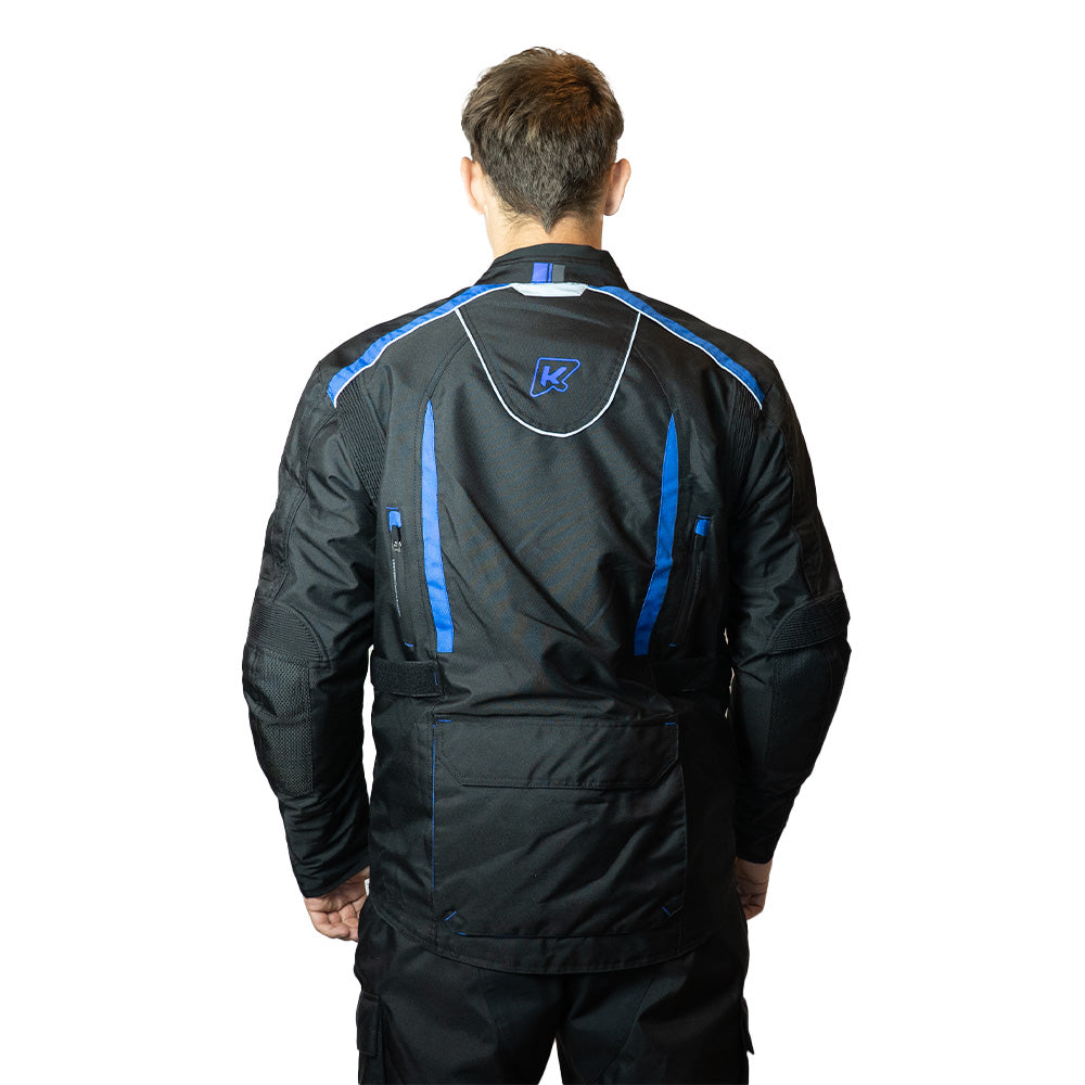 Chaqueta Moto Calle Rogue Nomad Azul Kmz