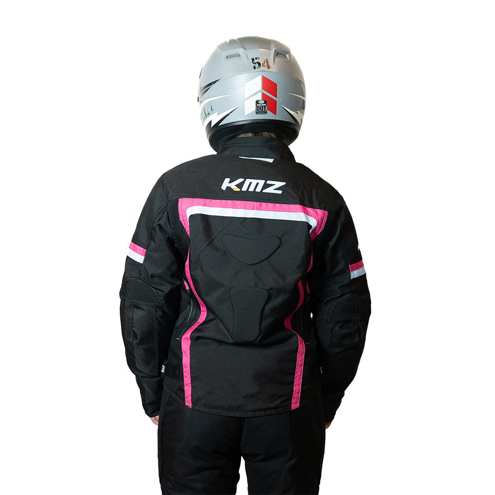 Chaqueta Moto Calle Metro Apex Negro Kmz