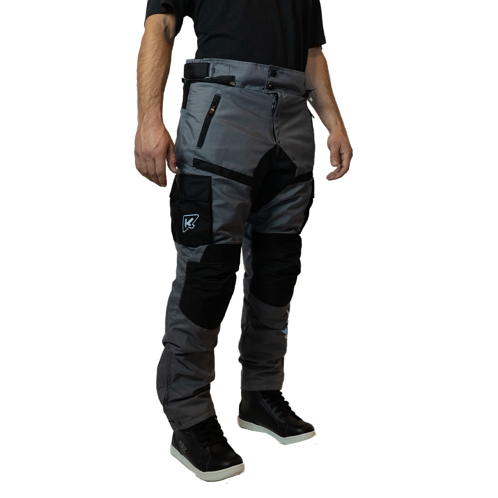 Pantalon Moto Calle Rogue Nomad Gris Kmz