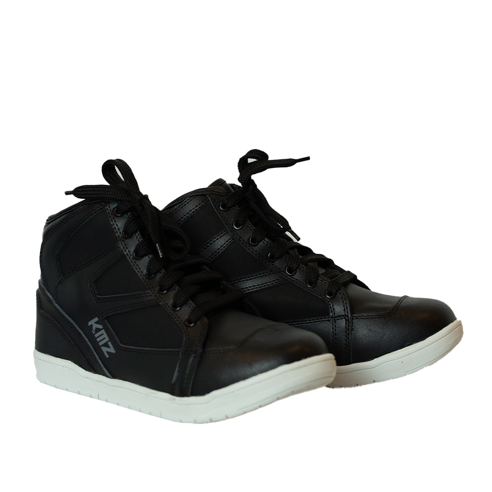 Zapatillas Moto Calle Fusion Horizon Negro Kmz