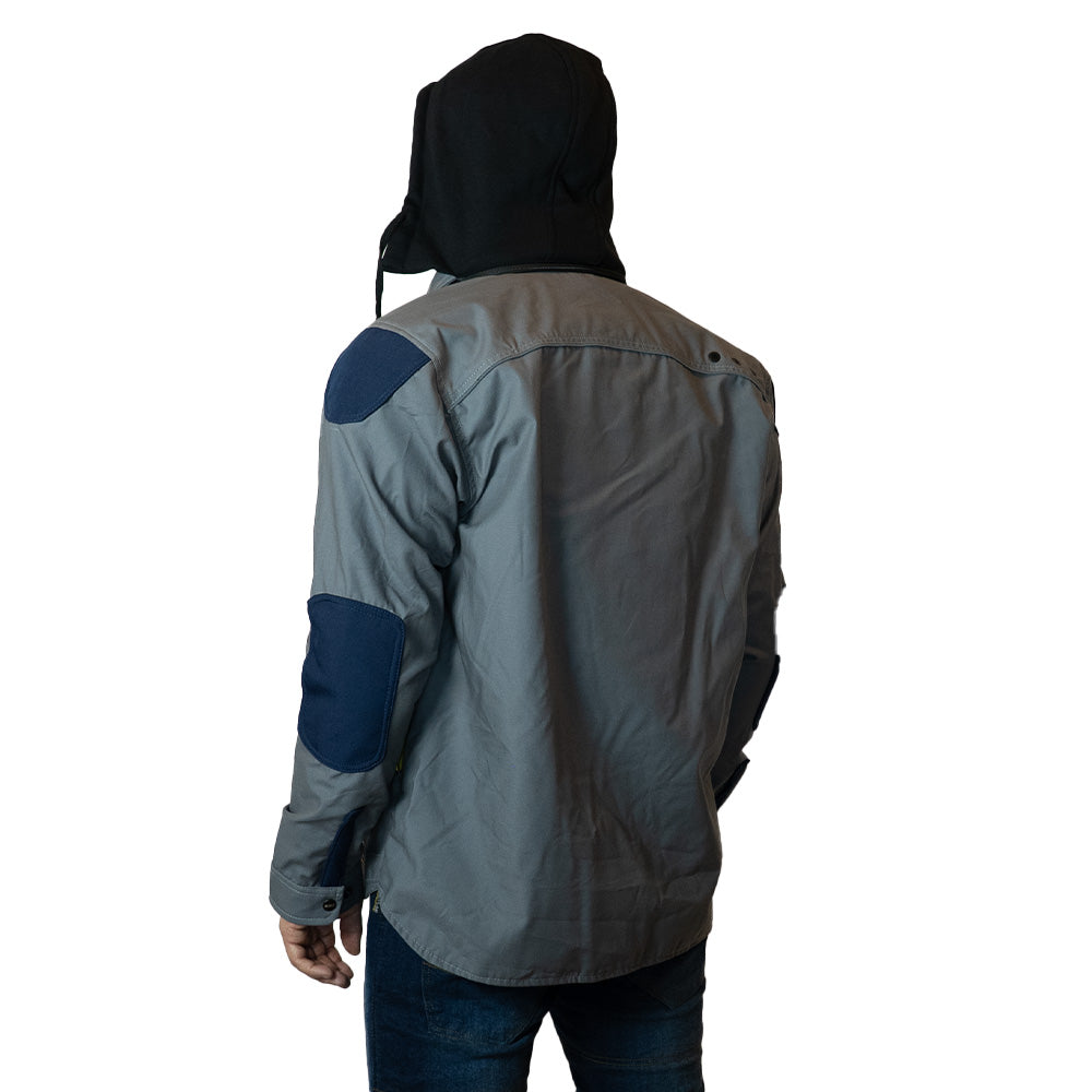 Chaqueta Moto Calle Streetflow Horizon Gris Kmz