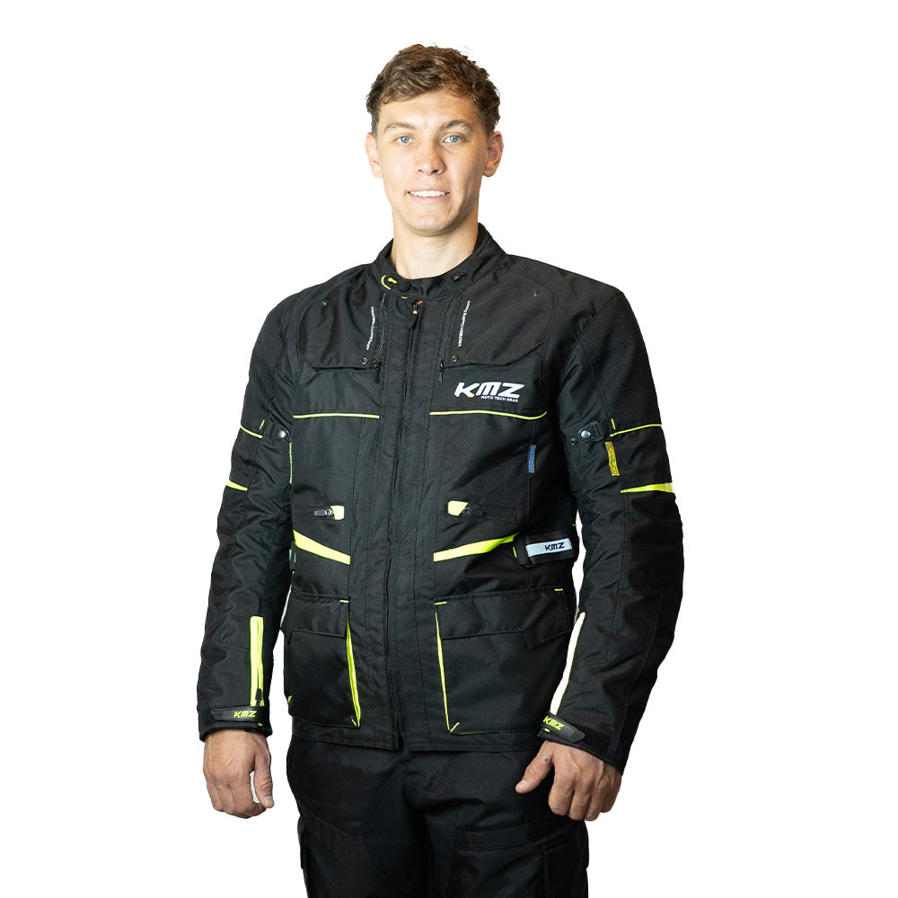 Chaqueta Moto Calle Core Nomad Negro Kmz