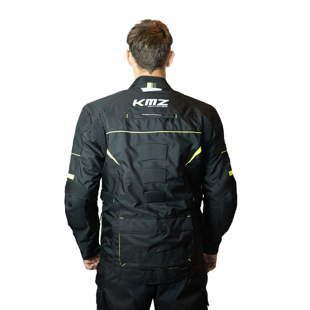 Chaqueta Moto Calle Core Nomad Negro Kmz