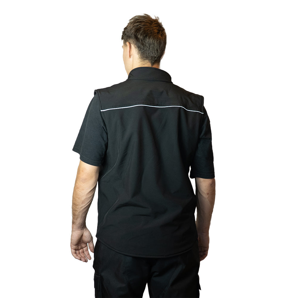 Chaqueta Moto Calle Warm Apex Negro Kmz