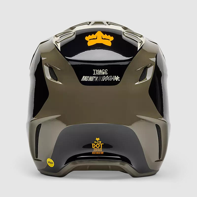 Casco Moto V3 Fade Cafe Fox