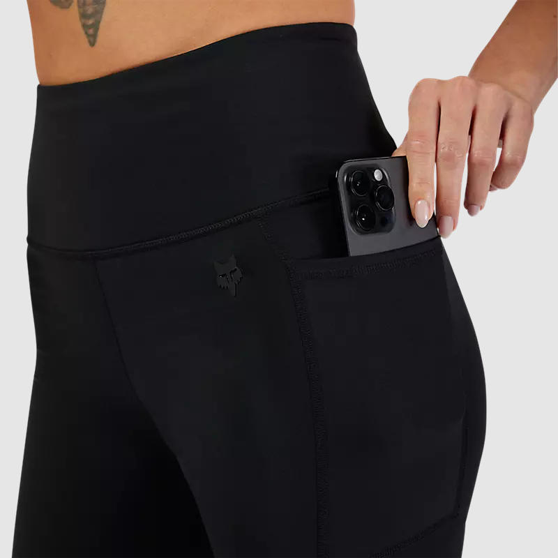 Calzas Cortas Lifestyle Mujer Motive Negro Fox