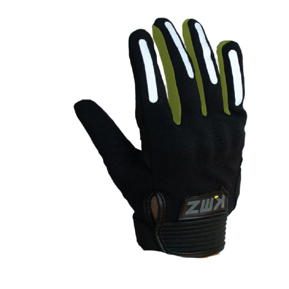 Guantes Moto Calle Asphalt Apex Negro Kmz