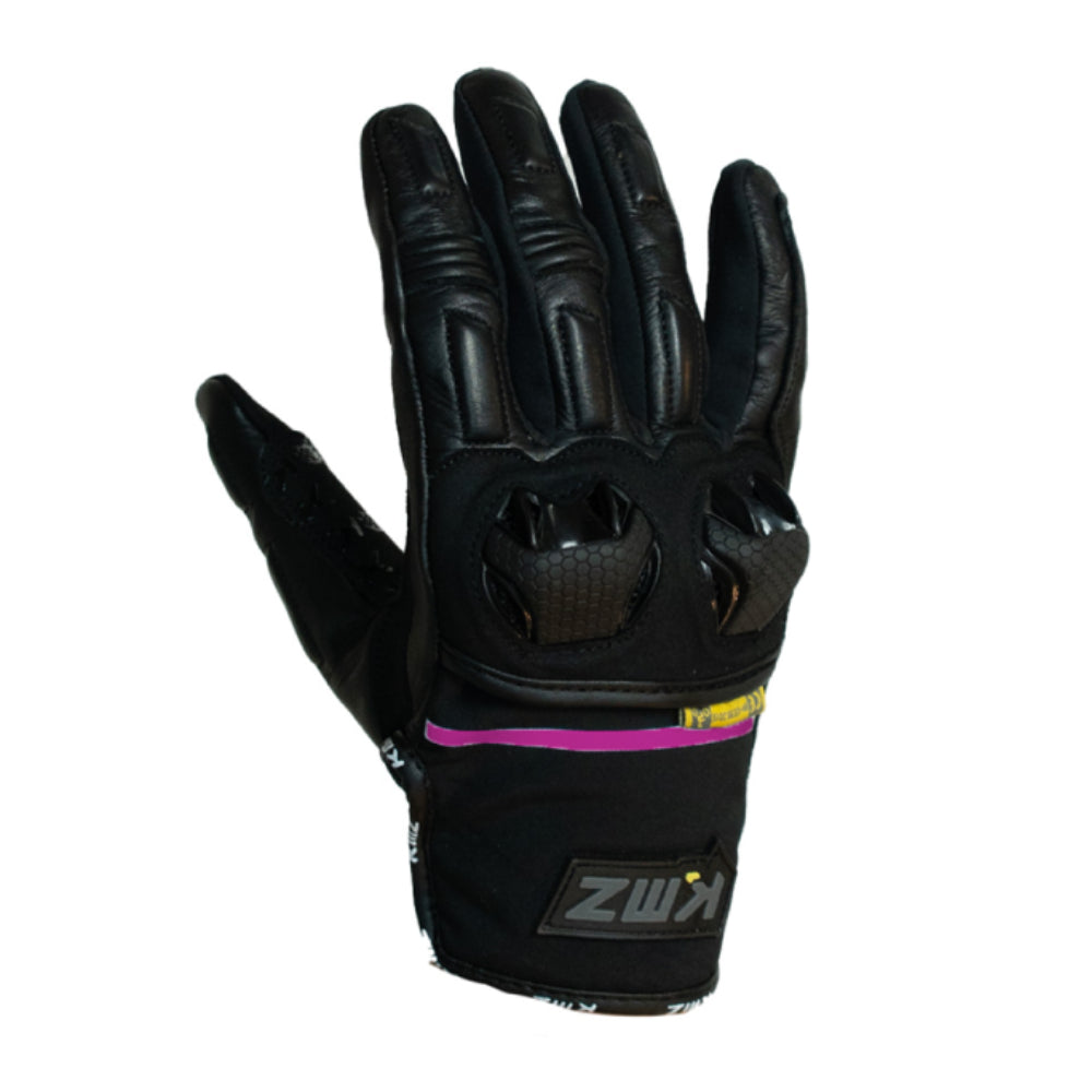 Guantes Moto Calle Transit Apex Rosado Kmz