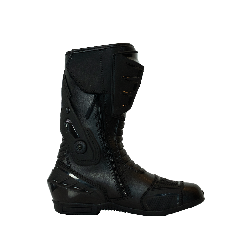 Botas Moto Calle Delta II Apex Negro Kmz
