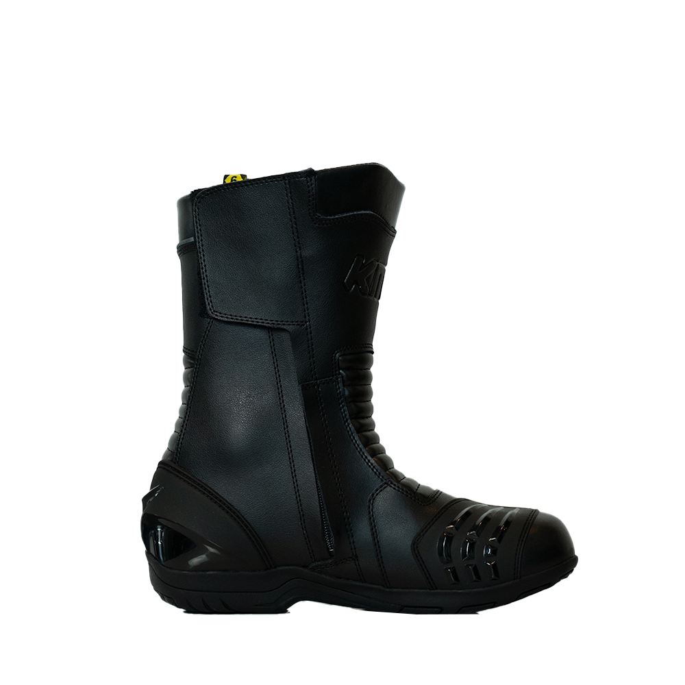 Botas Moto Calle Alpha Apex Negro Kmz