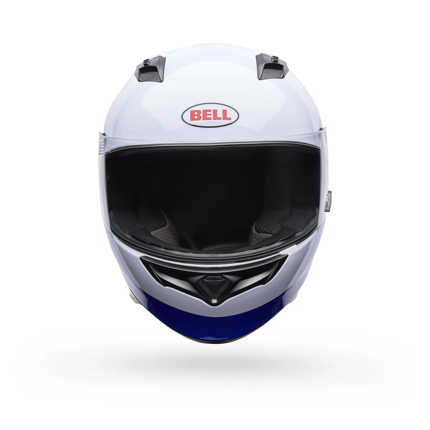 Casco Moto Qualifier Vibe Azul/Blanco