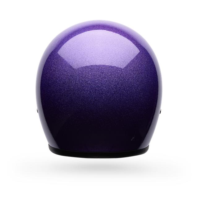 Casco Moto Bell Custom 500 Flake Morado