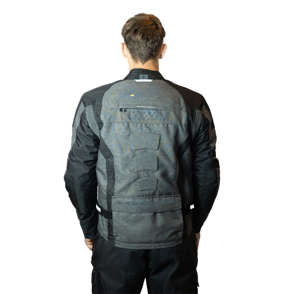 Chaqueta Moto Calle Driftline Apex Gris Kmz