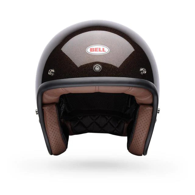 Casco Moto Bell Custom 500 Flake Café