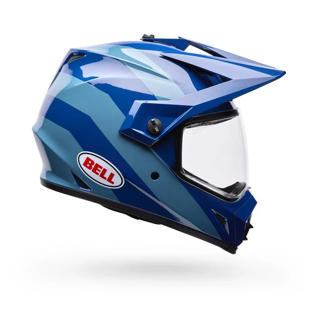 Casco Moto Bell MX-9 ADV Azul