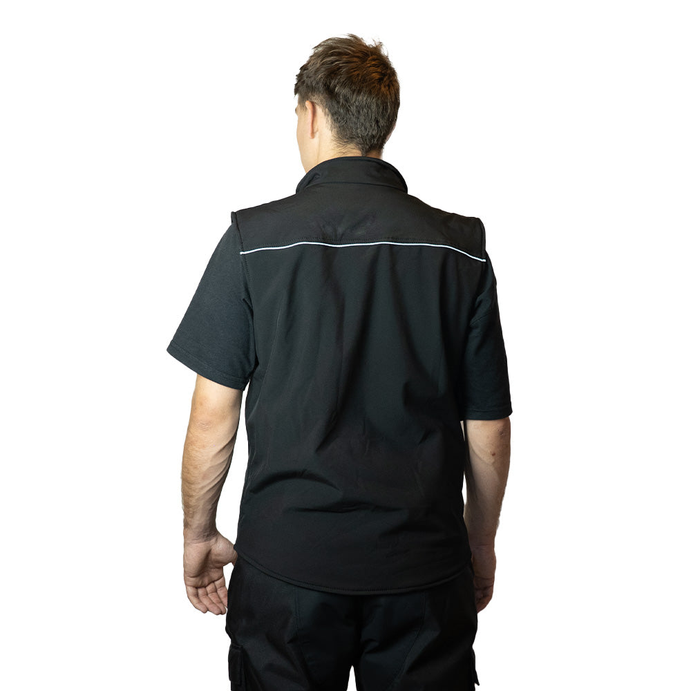 Chaqueta Moto Calle Warm Apex Negro Kmz