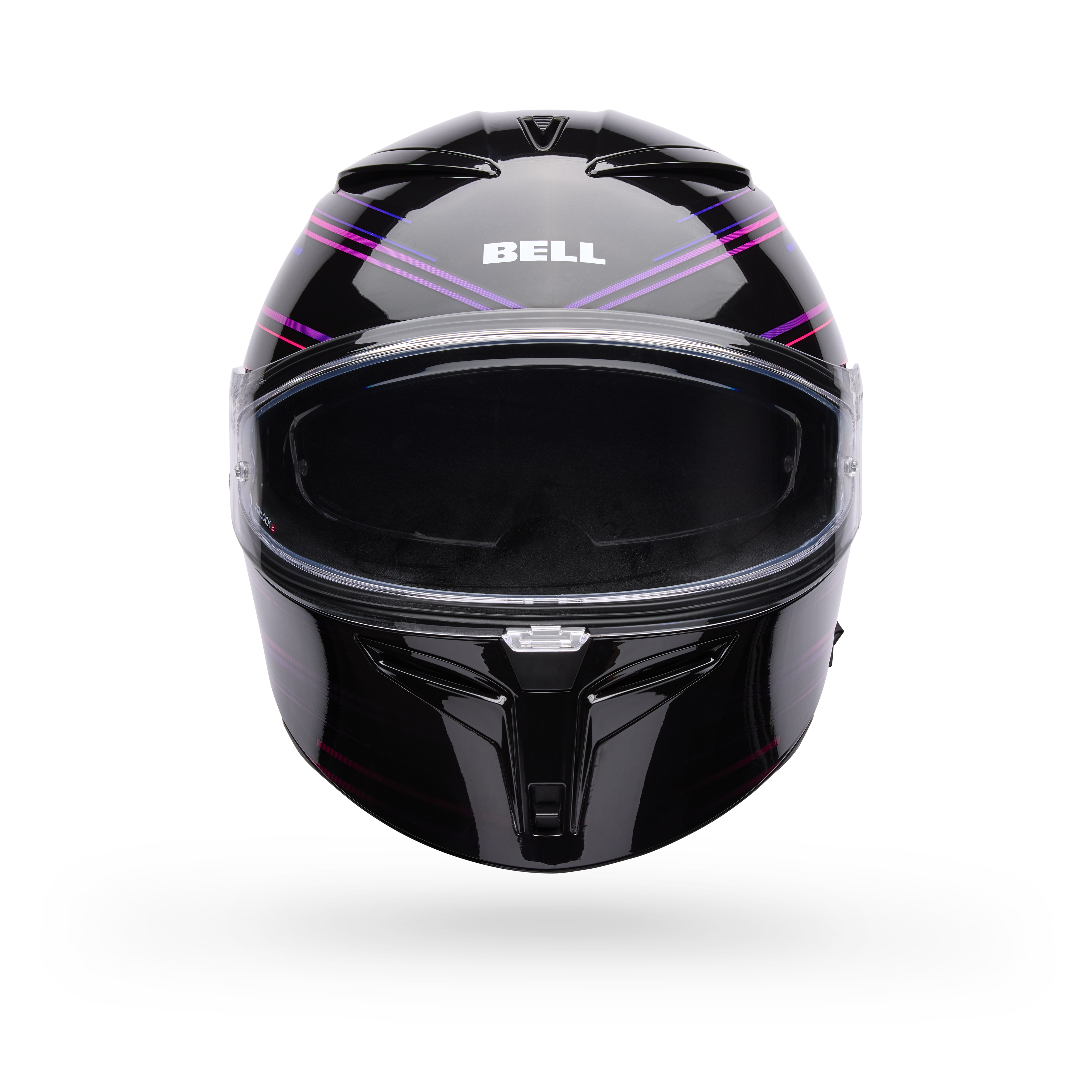 Casco Moto Calle Lithium Velo Negro/Blanco Certificado QR Bell