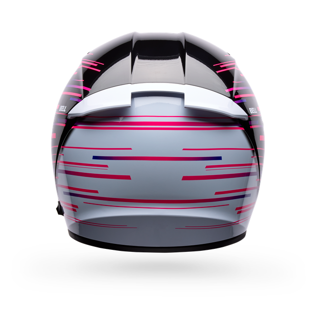 Casco Moto Calle Lithium Velo Negro/Blanco Certificado QR Bell