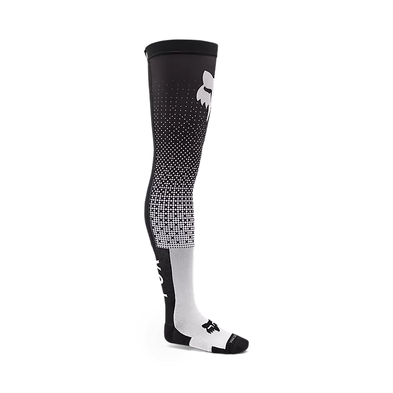 Calcetines Moto Flexair Fracture Negro/Blanco Fox