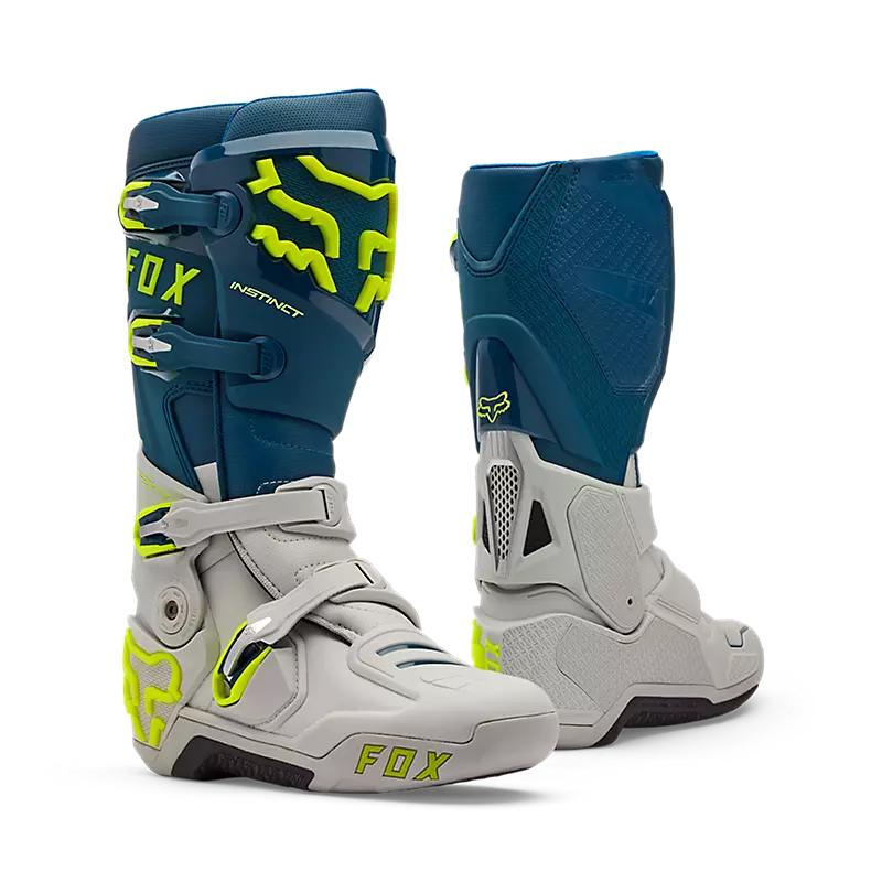 Botas Moto Instinct Azul Fox