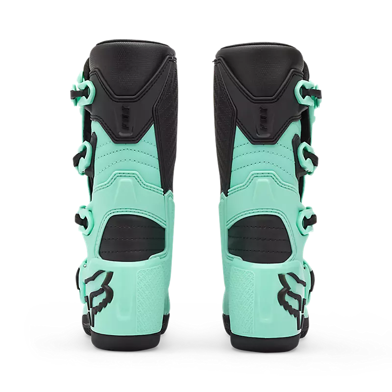 Botas Moto Niño Comp Azul Fox