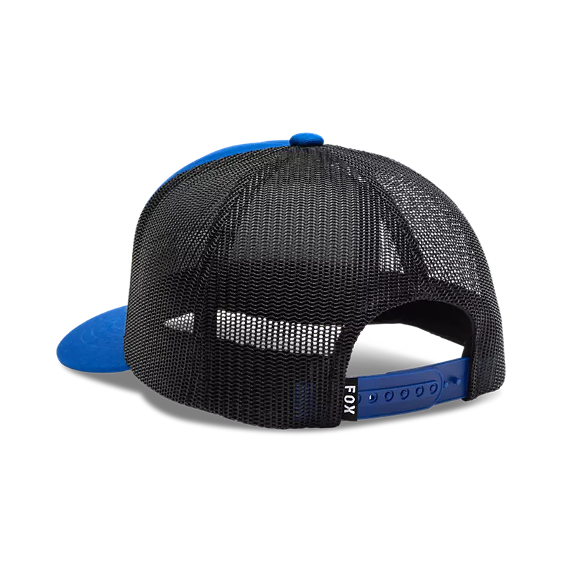 Gorro Jockey Lifestyle Niño Trucker Bolt Azul Fox