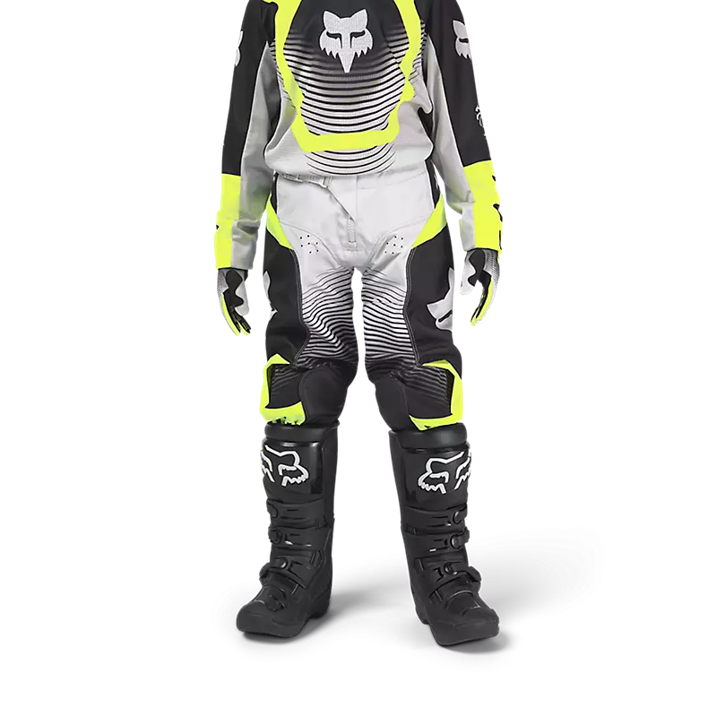 Pantalon Moto Niño 180 Collect Amarillo/Negro Fox
