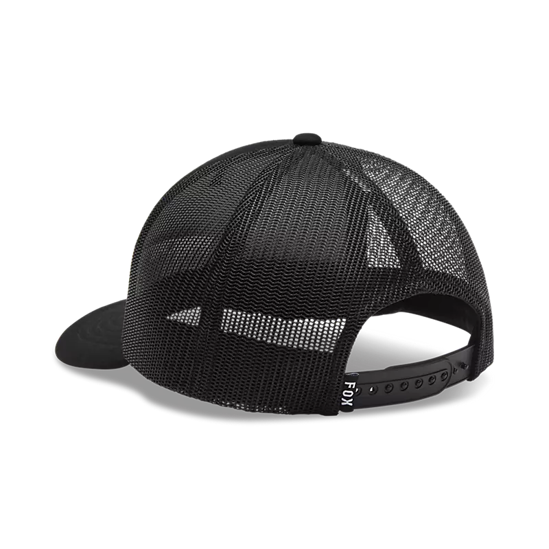 Gorro Jockey Lifestyle Mujer Trucker Local Racer Negro Fox