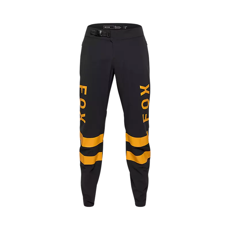 Pantalon Bicicleta Ranger Kairos Negro/Amarillo Fox