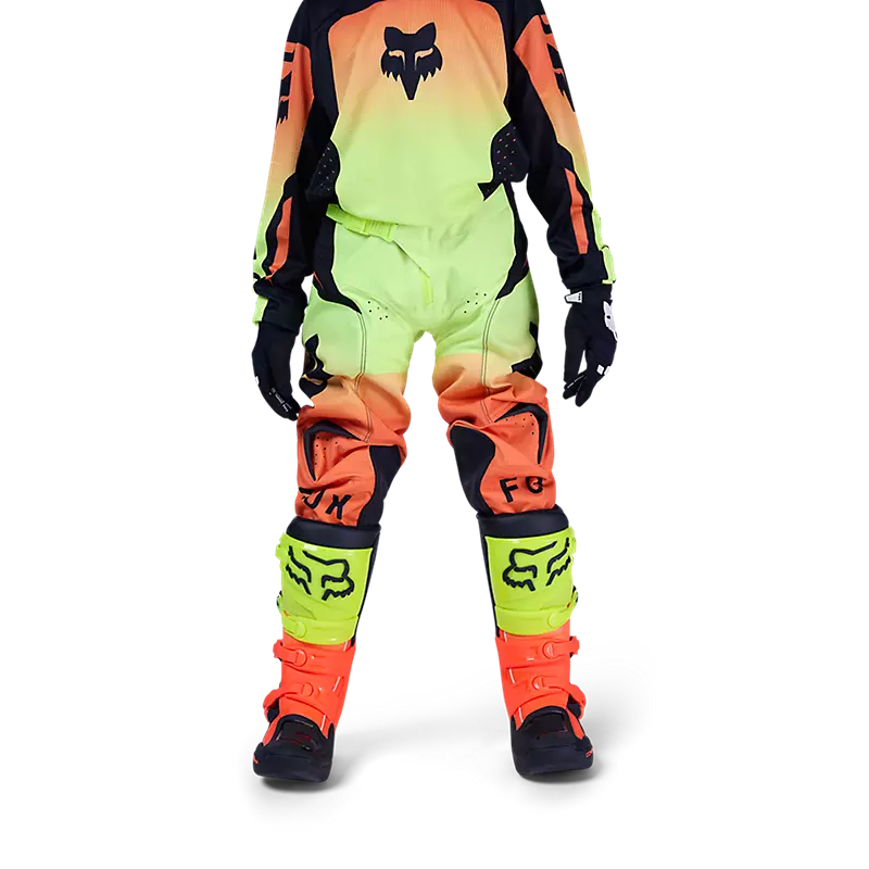 Pantalon Moto Niño 180 Shield Amarillo Fox