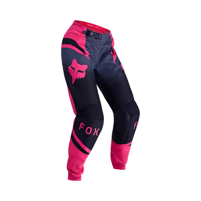 Pantalon Moto Mujer 180 Shield Negro/Rosado Fox