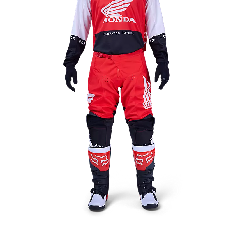 Pantalon Moto 180 Honda Rojo Fox