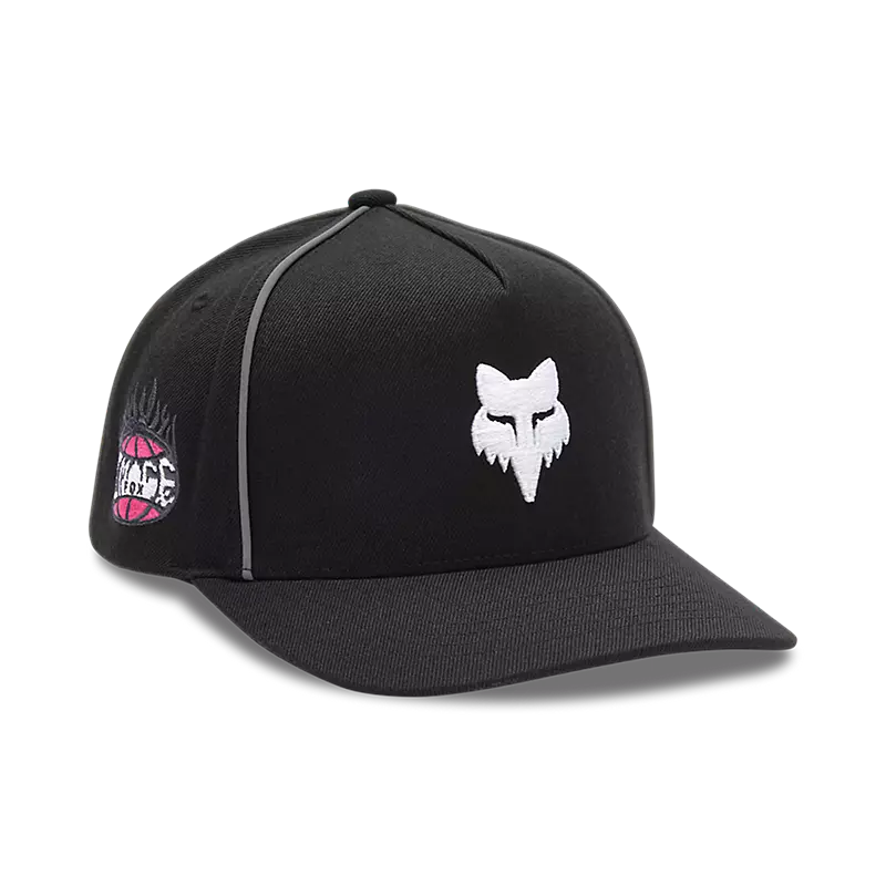 Gorro Jockey Lifestyle Image Cosmo Negro Fox Tamaño Único