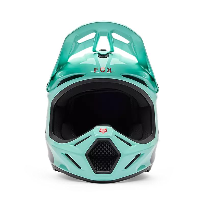 Casco Moto V3 Drip Azul Fox